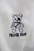 画像2: PEACE NOW / くまみみフードストール  オフ H-24-11-09-060-PU-ZA-KB-ZH (2)