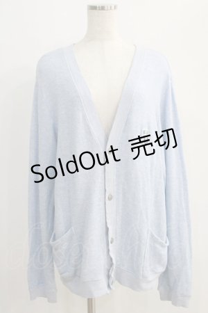 画像: MILKBOY / COTTON CARDIGAN  ブルー H-24-11-10-056-MB-TO-KB-ZH