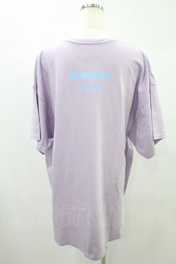 画像2: MILKBOY / MILK CARTON TEE  ラベンダー H-24-11-11-018-MB-TO-KB-ZT1113H (2)