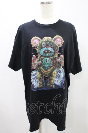 画像: LAND by MILKBOY / ZOMBIE BEAR TEE  黒 H-24-11-11-020-MB-TO-KB-ZT1113H