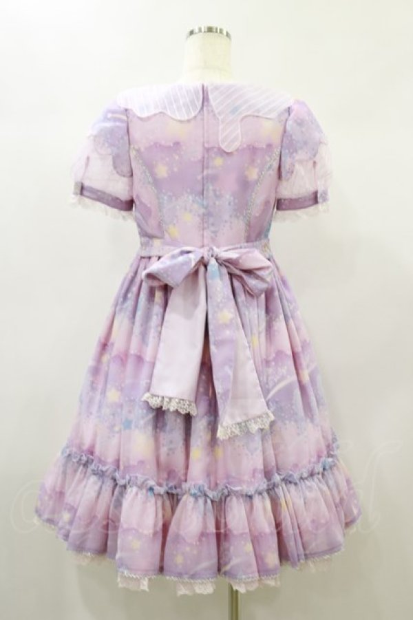 画像2: Angelic Pretty / Melty Skyワンピース Free ピンク H-24-11-13-038-AP-OP-NS-ZH (2)