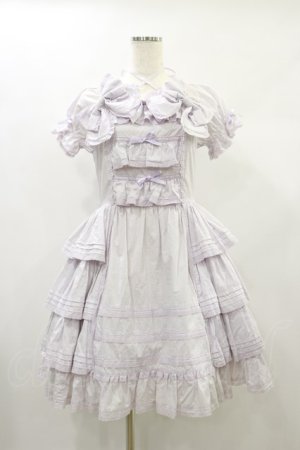 画像: Angelic Pretty / プリンセスフリルワンピース Free ラベンダー H-24-11-14-052-AP-OP-NS-ZH