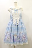 画像1: Angelic Pretty / Lovely Snow Fantasyジャンパースカート Free サックス H-24-11-14-063-AP-OP-NS-ZH (1)