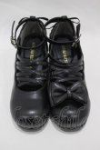 画像1: ATELIER PIERROT / Allure Lace-Up Pumps L ブラック H-24-11-15-1001-EL-SH-KB-ZH (1)