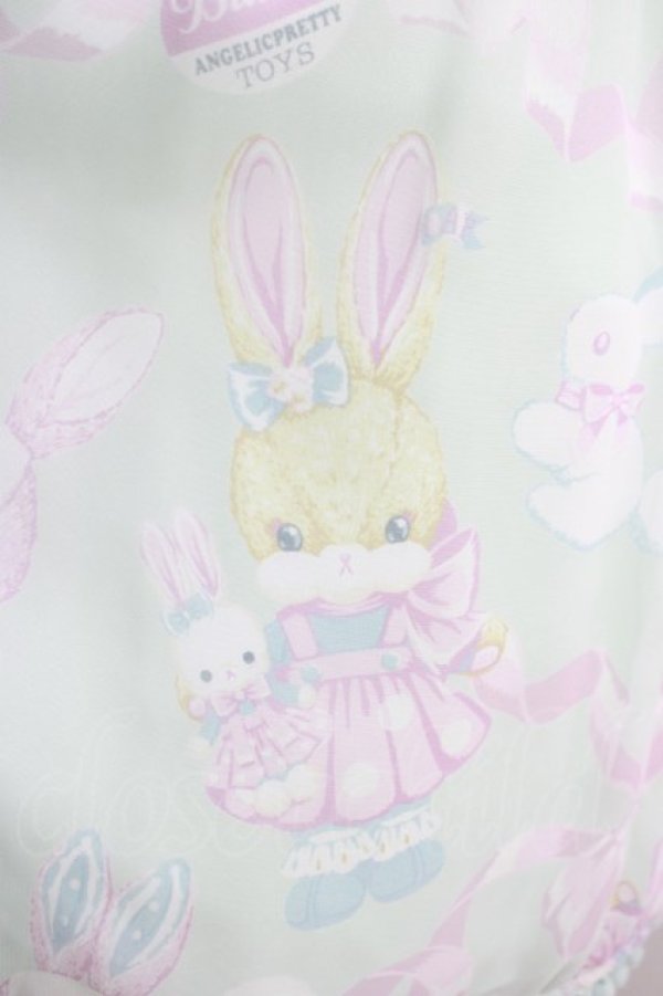 画像4: Angelic Pretty / Moco moco Bunnysジャンパースカート Free ミント H-24-11-16-039-AP-OP-NS-ZH (4)