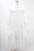 画像1: Candy Stripper / LACE COLLAR FRILL ONE-PIECE 2 オフホワイト H-24-11-16-1012-PU-OP-KB-ZH (1)