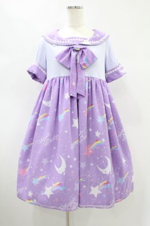 画像: Angelic Pretty / Dream Skyカットワンピース Free ラベンダー H-24-11-17-1032-AP-OP-NS-ZH