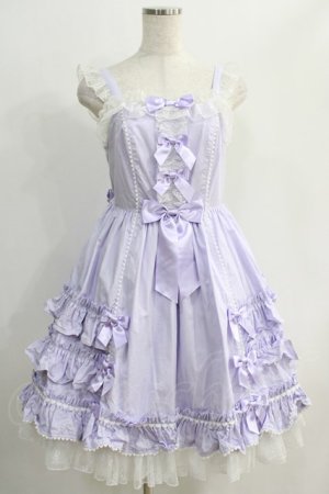 画像: Angelic Pretty / Dreamy Fairyジャンパースカート Free ラベンダー H-24-11-18-053-AP-OP-NS-ZH