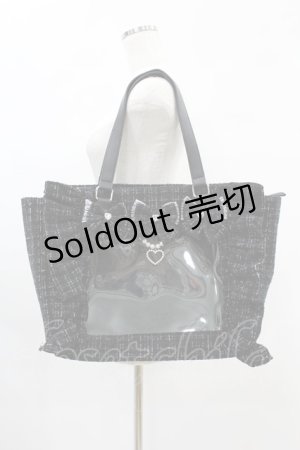 画像: Ank Rouge / 確定ファンサのおまじないBag Vol.3特大サイズ  ブラック H-24-11-19-1020-CA-BG-NS-ZH