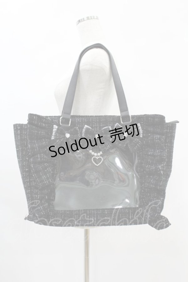 画像1: Ank Rouge / 確定ファンサのおまじないBag Vol.3特大サイズ  ブラック H-24-11-19-1020-CA-BG-NS-ZH (1)