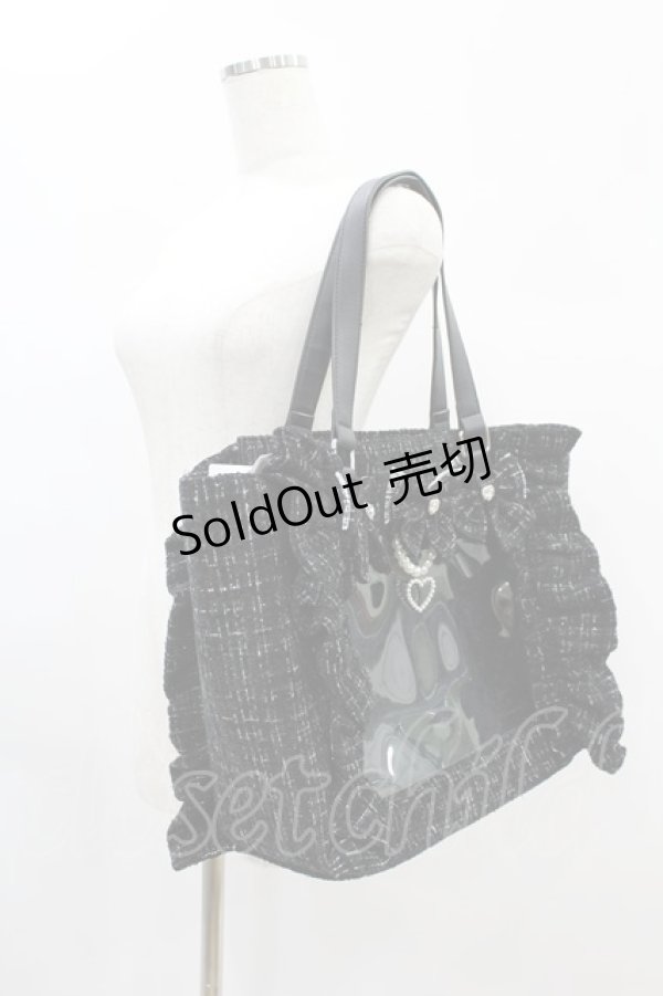 画像2: Ank Rouge / 確定ファンサのおまじないBag Vol.3特大サイズ  ブラック H-24-11-19-1020-CA-BG-NS-ZH (2)