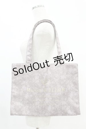 画像: Maison de FLEUR / classy flower Mトートバッグ  ベージュ H-24-11-19-1022-LO-BG-NS-ZH