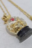 画像4: Q-pot. / Mickey＆Minnie's Dreamy Snow Dome Necklace   H-24-11-19-025-QP-AC-KB-ZH (4)