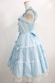 画像2: Angelic Pretty / マーガレットドールジャンパースカート Free サックス H-24-11-22-055-AP-OP-NS-ZH (2)