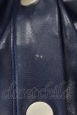 画像3: CuLLt / LEATHER JACKET ONEPIECE  ネイビー H-24-11-22-1010-PU-OP-KB-ZH (3)