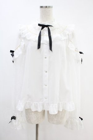 画像: Angelic Pretty / Spooky Night Dollブラウス Free 白 H-24-11-22-013-AP-BL-NS-ZH