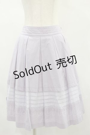 画像: Jane Marple / Typewriter fluffy skirt  ラベンダー H-24-11-23-028-JM-SK-KB-ZH