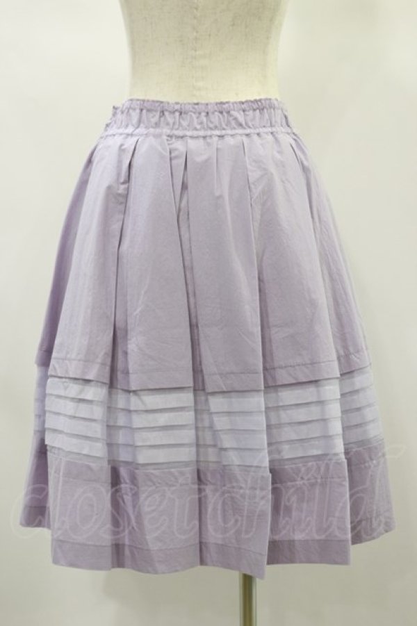 画像2: Jane Marple / Typewriter fluffy skirt  ラベンダー H-24-11-23-028-JM-SK-KB-ZH (2)