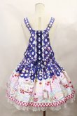 画像2: Angelic Pretty / Diner Dollサロペット Free アオ H-24-11-25-1006-AP-OP-NS-ZH (2)