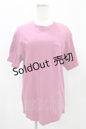 画像: Bubbles / PINK Tee Free ピンク H-24-11-26-025-CA-TO-NS-ZH