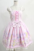 画像1: Angelic Pretty / Cotton Candy Shop ジャンパースカートSet Free ピンク H-24-11-27-056-AP-OP-NS-ZH (1)