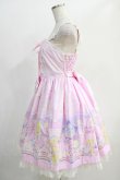 画像2: Angelic Pretty / Cotton Candy Shop ジャンパースカートSet Free ピンク H-24-11-27-056-AP-OP-NS-ZH (2)