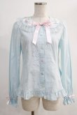 画像1: Angelic Pretty / くるくるリボンブラウス Free サックス H-24-11-27-078-AP-BL-NS-ZH (1)