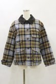 画像1: Jane Marple Dans Le Salon / Tartan check hunting jacket  グレー H-24-11-28-036-JM-JA-KB-ZH (1)