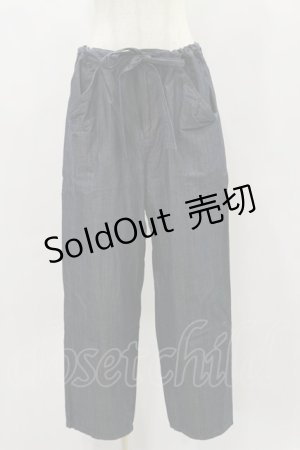 画像: Jane Marple Dans Le Salon / Giza dungaree work pants  indigo H-24-11-28-041-JM-PA-KB-ZH