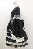 画像3: AngelsHeart-Lolita（海外ロリータブランド） / Cross Dress Set XL ブラック/グレー/ホワイト H-24-12-01-080-LO-OP-NS-ZH (3)