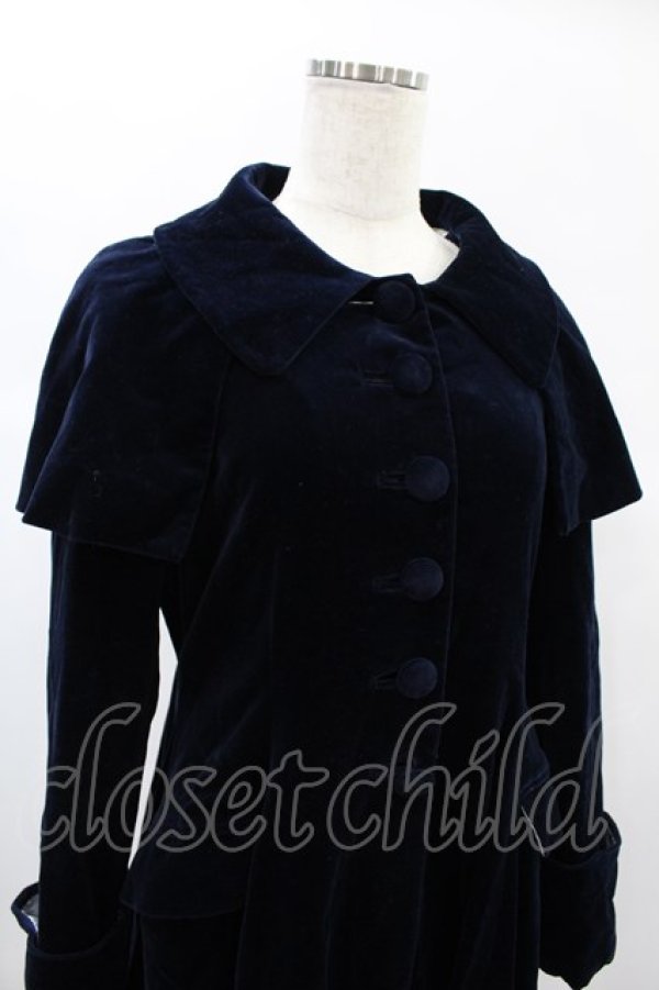 画像4: Juliette et Justine / Garde de Nuit Coat Free ネイビー H-24-12-02-1016-CL-CO-NS-ZH (4)