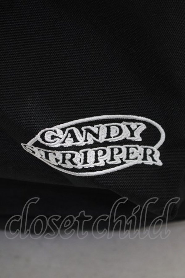 画像3: Candy Stripper / CND LOGO BACKPACK  黒 H-24-12-02-001-PU-BG-KB-ZH (3)