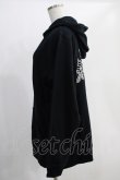 画像2: NieR Clothing / BACK PRINT HANDS PARKA XL 黒 H-24-12-04-057-PU-TO-KB-ZH (2)