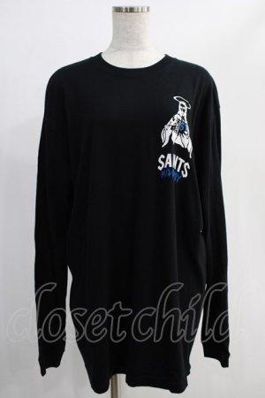 画像: MILKBOY / SAINT L.S. TEE  ブラック H-24-12-04-066-MB-TO-KB-ZH