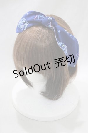 画像: Angelic Pretty / Neon Star Dinerヘアバンド  ネイビー H-24-12-11-042-AP-AC-NS-ZH