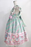 画像2: Angelic Pretty / MELODY TOYSハイウエストジャンパースカート Free ミント H-24-12-11-057-AP-OP-NS-ZH (2)