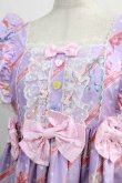 画像5: Angelic Pretty / MELODY TOYSハイウエストジャンパースカート  ラベンダー H-24-12-11-059-AP-OP-NS-ZH (5)