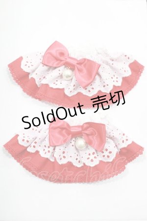 画像: Angelic Pretty / みならいPatissiereお袖とめ  レッド H-24-12-11-027-AP-ZA-NS-ZH