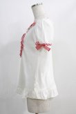 画像2: Angelic Pretty / ギンガムHeartカットソー Free オフ/レッド H-24-12-13-044-AP-TO-NS-ZH (2)