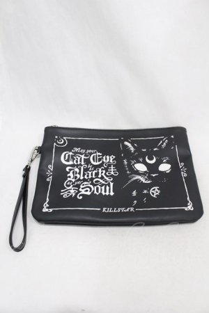 画像: KILL STAR / Toiletry bag  黒 H-24-12-13-1066-SL-BG-KB-ZH