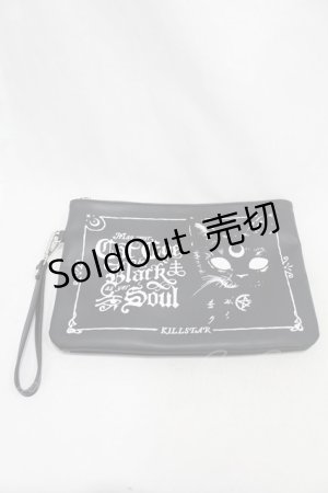 画像: KILL STAR / Toiletry bag  黒 H-24-12-13-1066-SL-BG-KB-ZH