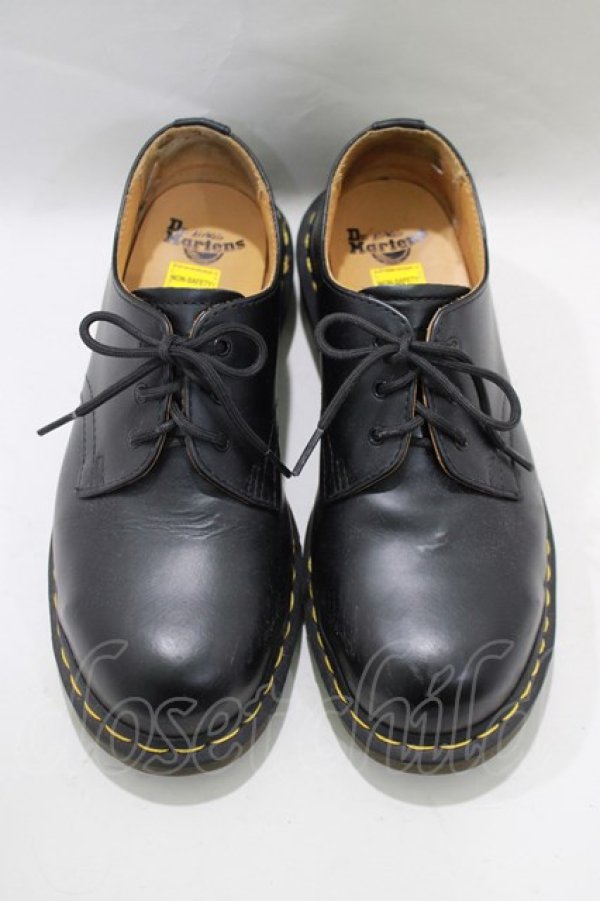 画像1: Dr.Martens （Getta Grip） / 3EYE SHOE UK6（約25cm） 黒 H-24-12-14-019-PU-SH-KB-ZH (1)