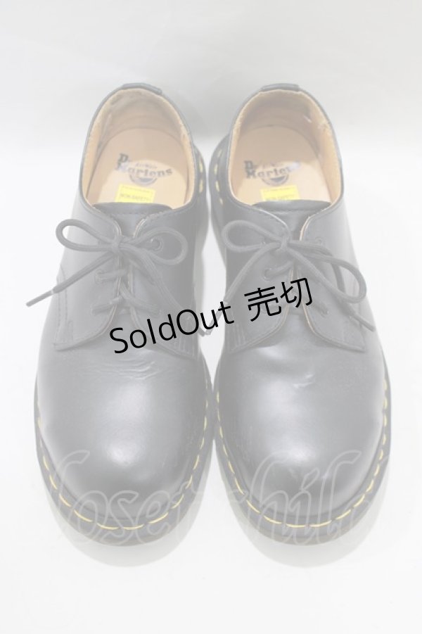 画像1: Dr.Martens （Getta Grip） / 3EYE SHOE UK6（約25cm） 黒 H-24-12-14-019-PU-SH-KB-ZH (1)