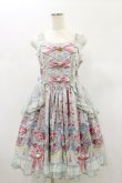 画像1: Angelic Pretty / Fairy Rose Princessジャンパースカート Free サックス H-24-12-15-062-AP-OP-NS-ZH (1)