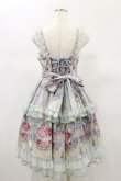 画像2: Angelic Pretty / Fairy Rose Princessジャンパースカート Free サックス H-24-12-15-062-AP-OP-NS-ZH (2)