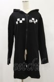 画像1: NieR Clothing / ZIP UPロングパーカー  黒 H-24-12-16-048-PU-TO-KB-ZH (1)