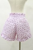 画像2: Candy Stripper / TINY ROSE QUILTING SHORTS  ピンク H-24-12-16-069-PU-PA-KB-ZH (2)