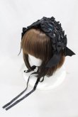 画像1: metamorphose / Sweet Spooky Nightヘッドドレス  ブラック H-24-12-18-1058-ME-AC-NS-ZH (1)