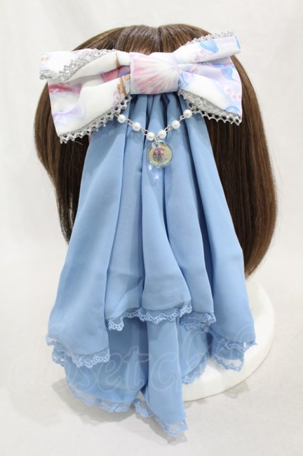 画像2: Angelic Pretty / Jewelry Aquariumバレッタ  オフ H-24-12-18-011-AP-AC-NS-ZH (2)