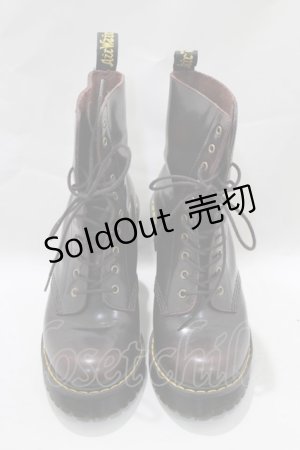 画像: Dr.Martens （Getta Grip） / SEIRENE KENDRA 10EYE BOOT UK5（約24cm） チェリーレッド H-24-12-19-045-PU-SH-KB-ZH